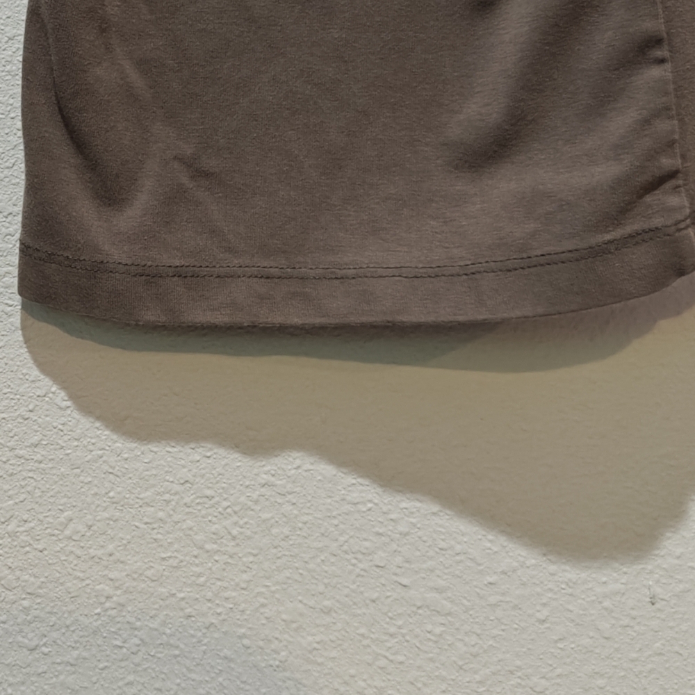 True Y2K Victoria's Secret Pink Fold Over Yoga Pants Medium Brown With Gray Hue - Picture 9 of 9